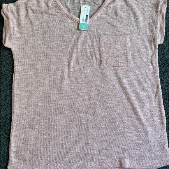 Staccato from Stitch fix Pink Short Sleeve Knit Top size small - Picture 1 of 3